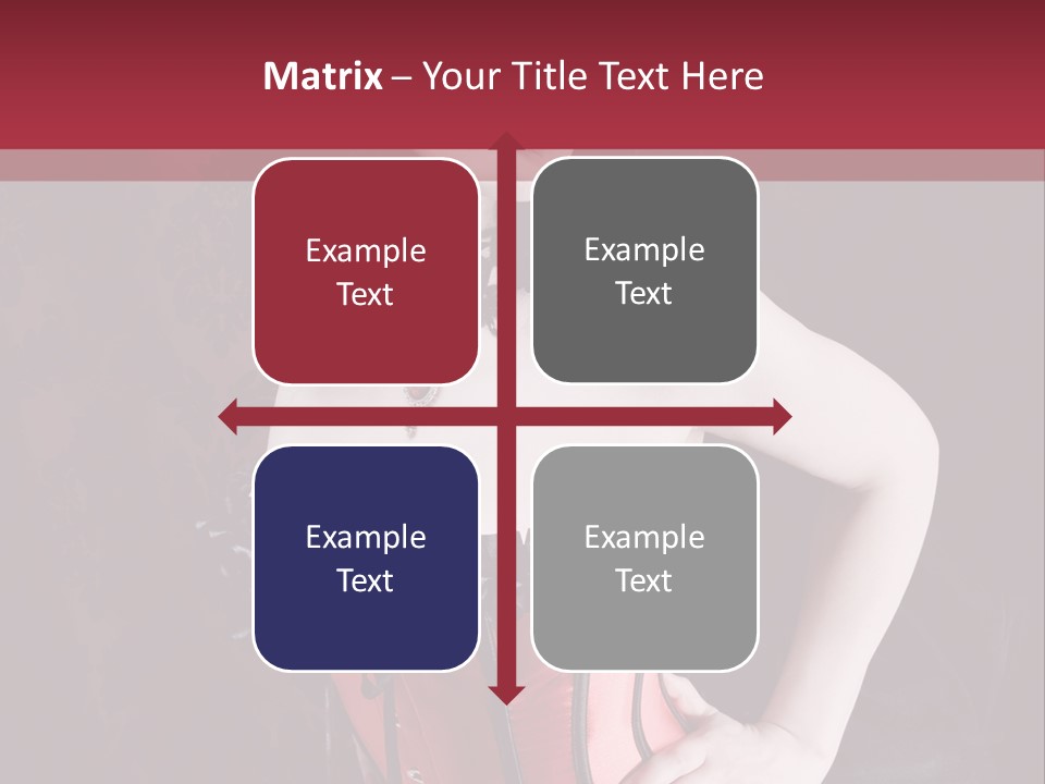 Glamour Lingerie Fetish Wear PowerPoint Template