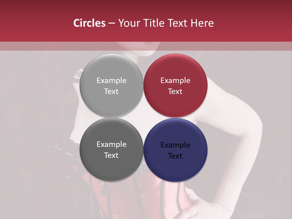 Glamour Lingerie Fetish Wear PowerPoint Template