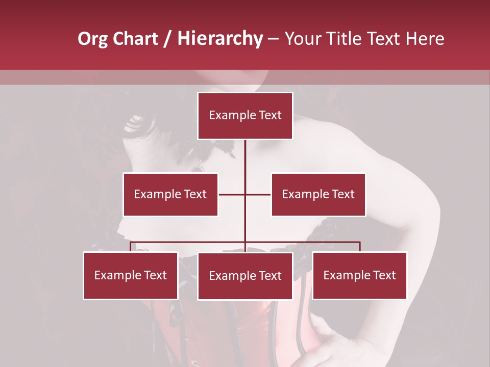 Glamour Lingerie Fetish Wear PowerPoint Template