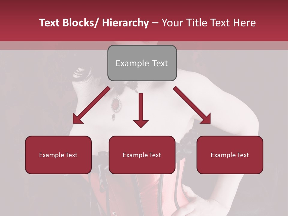 Glamour Lingerie Fetish Wear PowerPoint Template