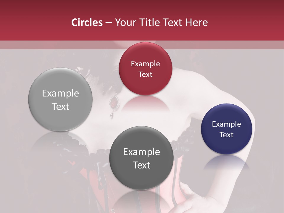 Glamour Lingerie Fetish Wear PowerPoint Template