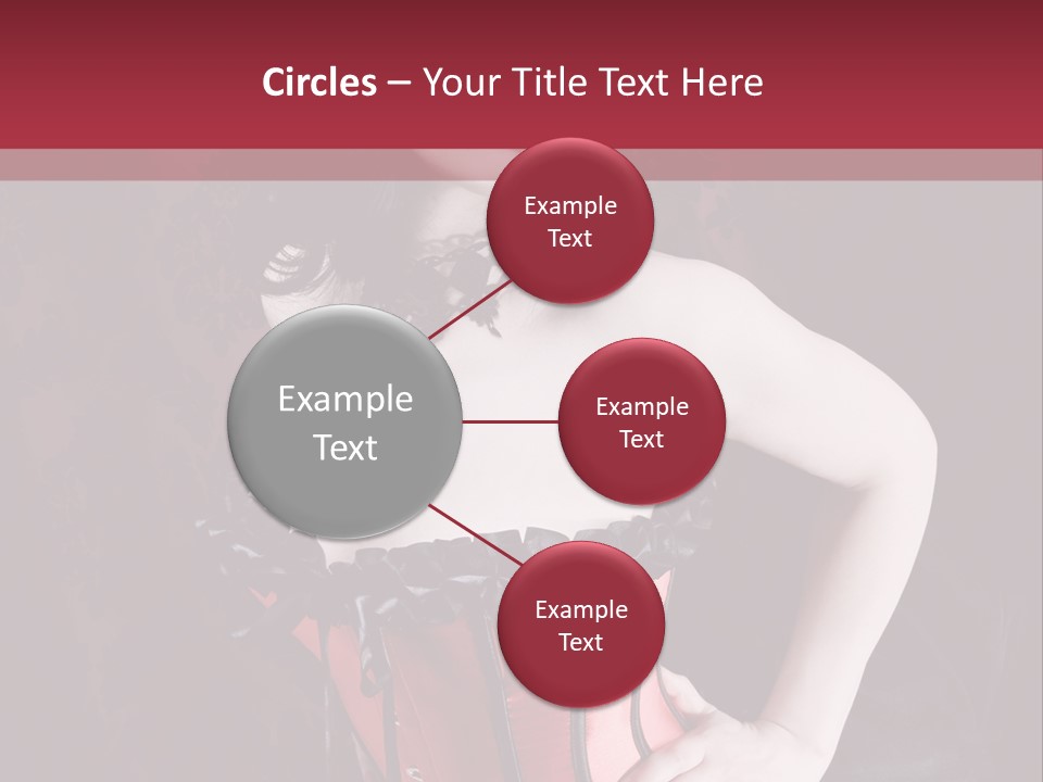 Glamour Lingerie Fetish Wear PowerPoint Template