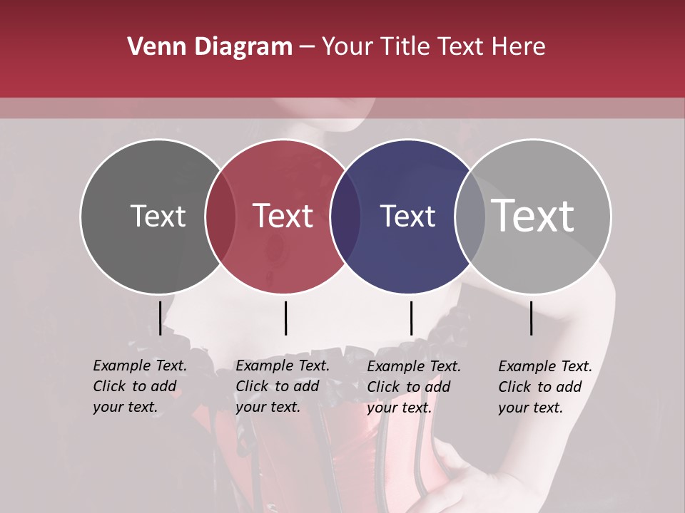 Glamour Lingerie Fetish Wear PowerPoint Template