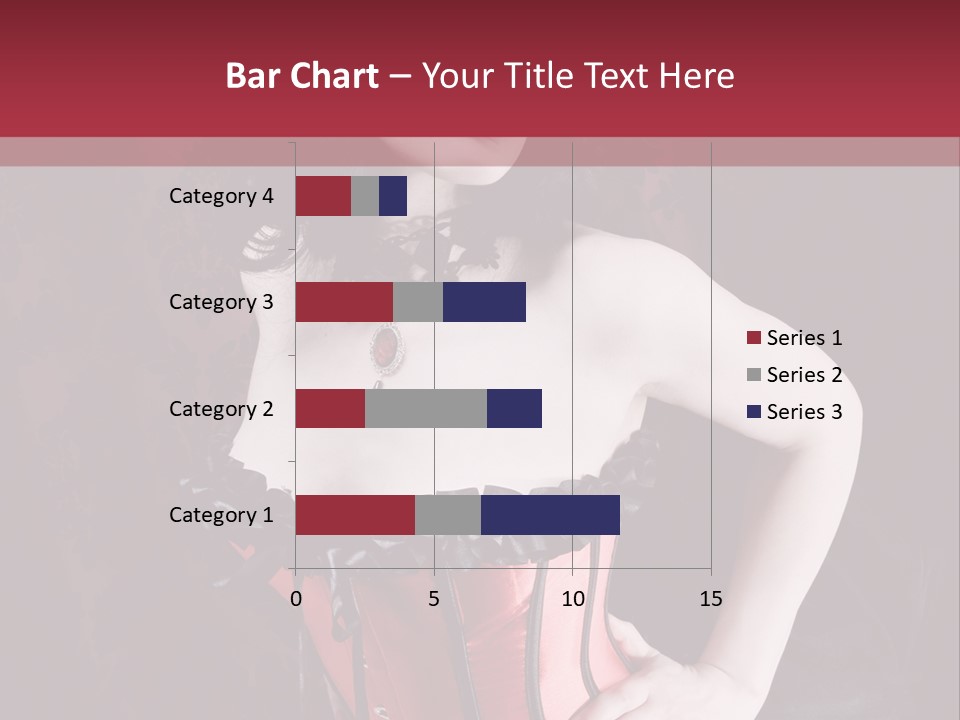Glamour Lingerie Fetish Wear PowerPoint Template