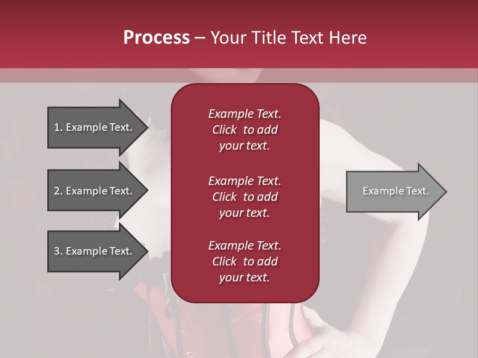 Glamour Lingerie Fetish Wear PowerPoint Template