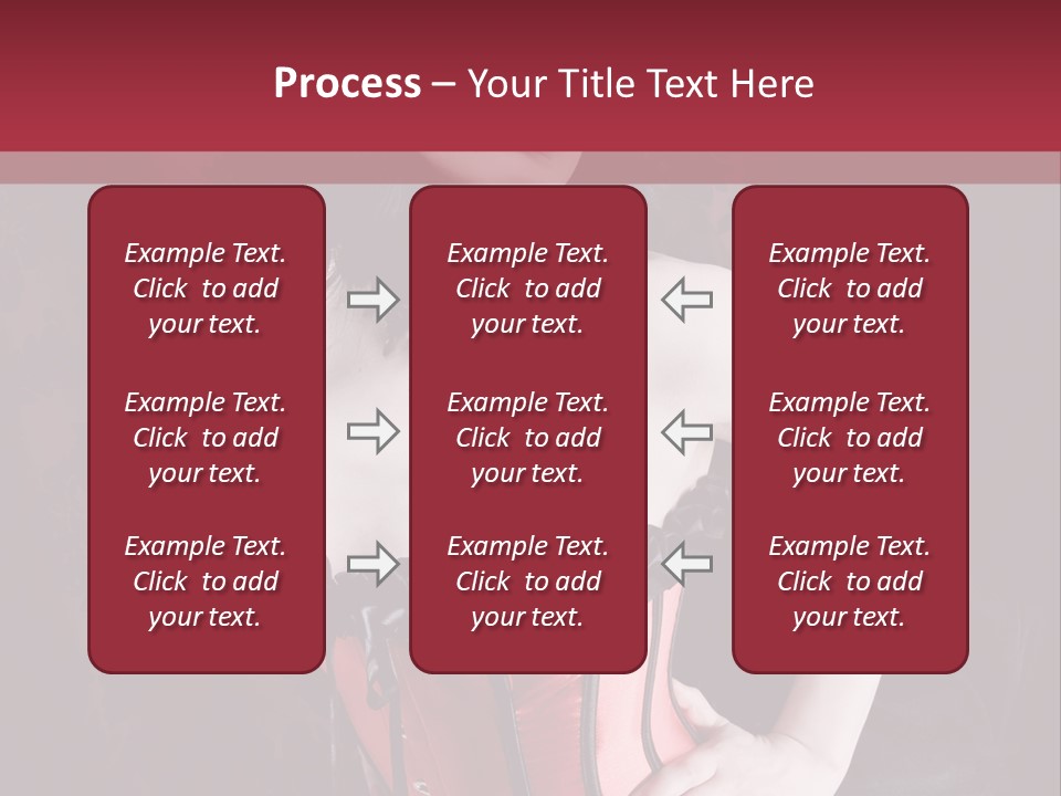 Glamour Lingerie Fetish Wear PowerPoint Template