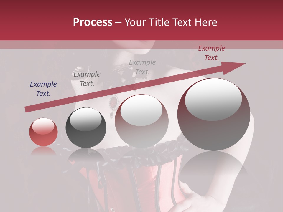 Glamour Lingerie Fetish Wear PowerPoint Template