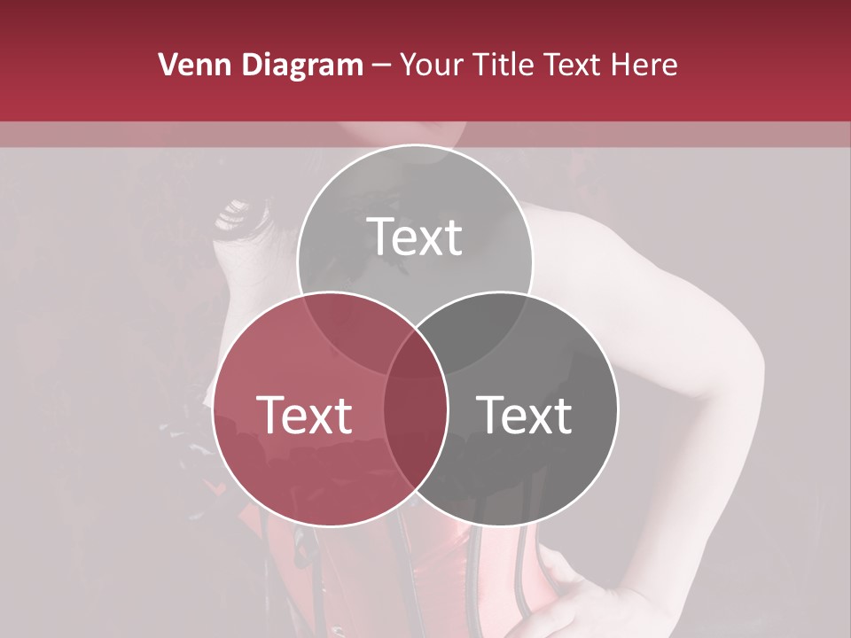 Glamour Lingerie Fetish Wear PowerPoint Template