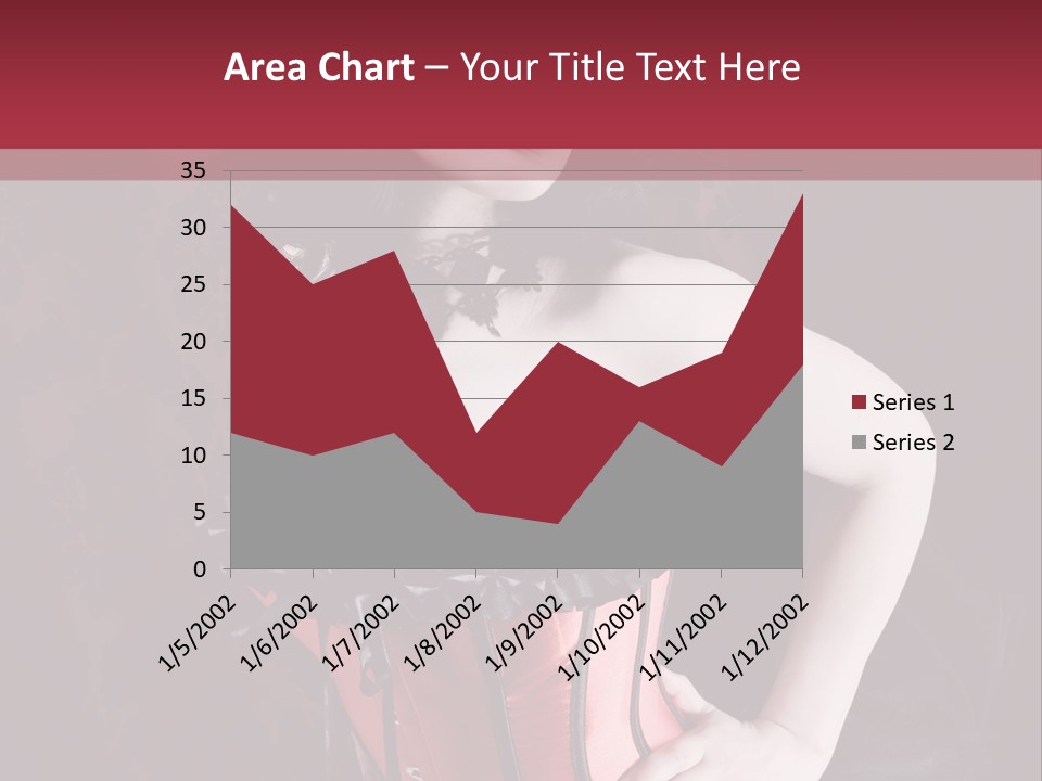 Glamour Lingerie Fetish Wear PowerPoint Template