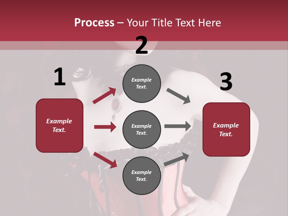 Glamour Lingerie Fetish Wear PowerPoint Template