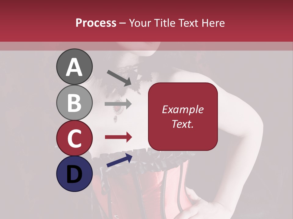 Glamour Lingerie Fetish Wear PowerPoint Template
