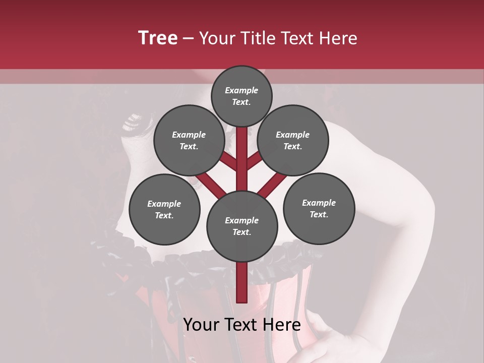 Glamour Lingerie Fetish Wear PowerPoint Template