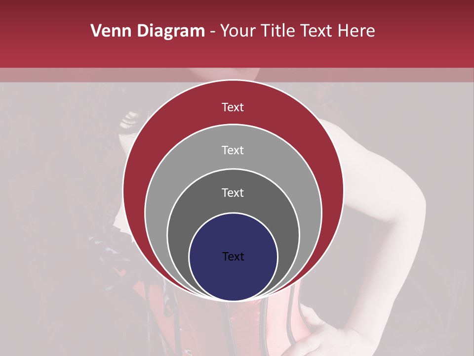 Glamour Lingerie Fetish Wear PowerPoint Template