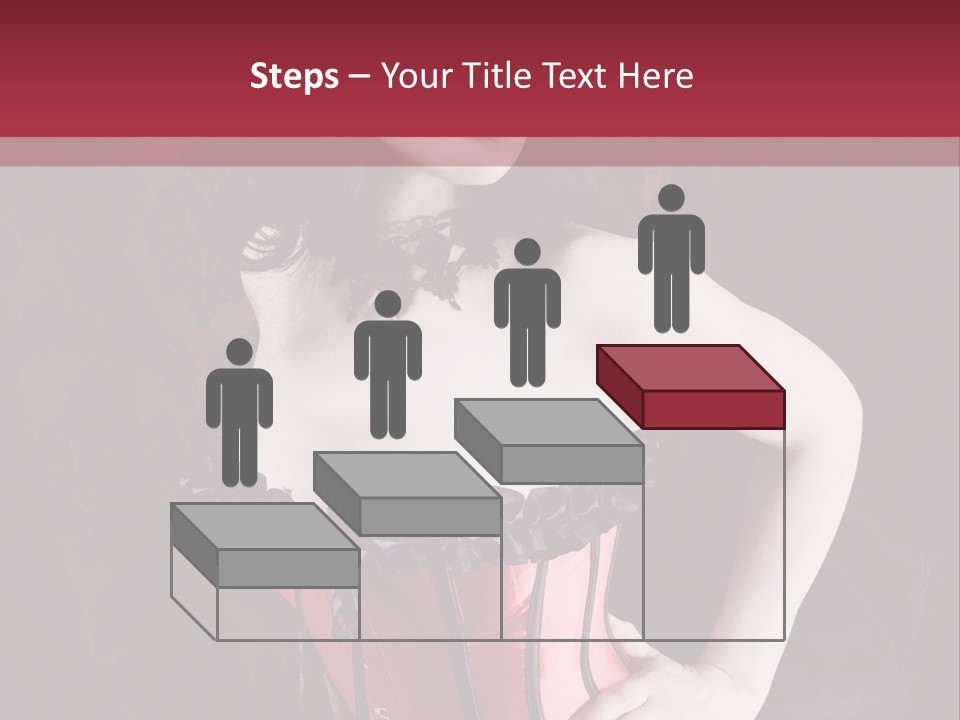 Glamour Lingerie Fetish Wear PowerPoint Template