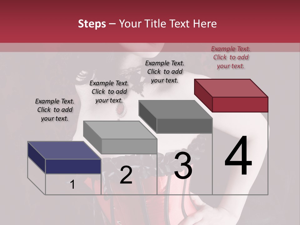Glamour Lingerie Fetish Wear PowerPoint Template