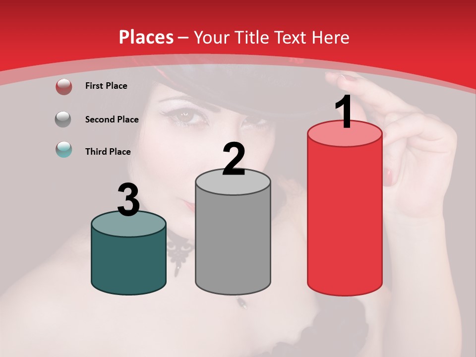 One Person Gothic Fun PowerPoint Template