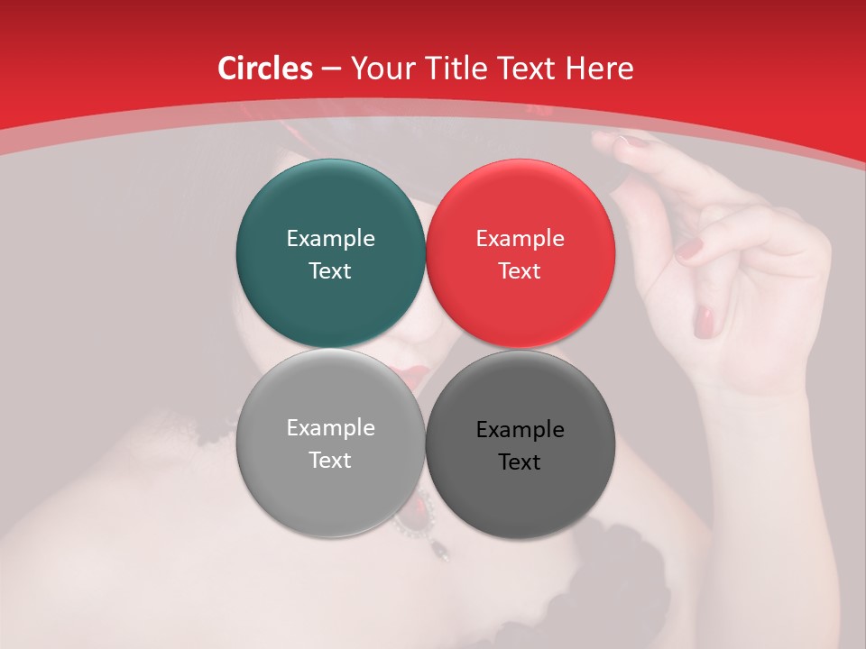 One Person Gothic Fun PowerPoint Template