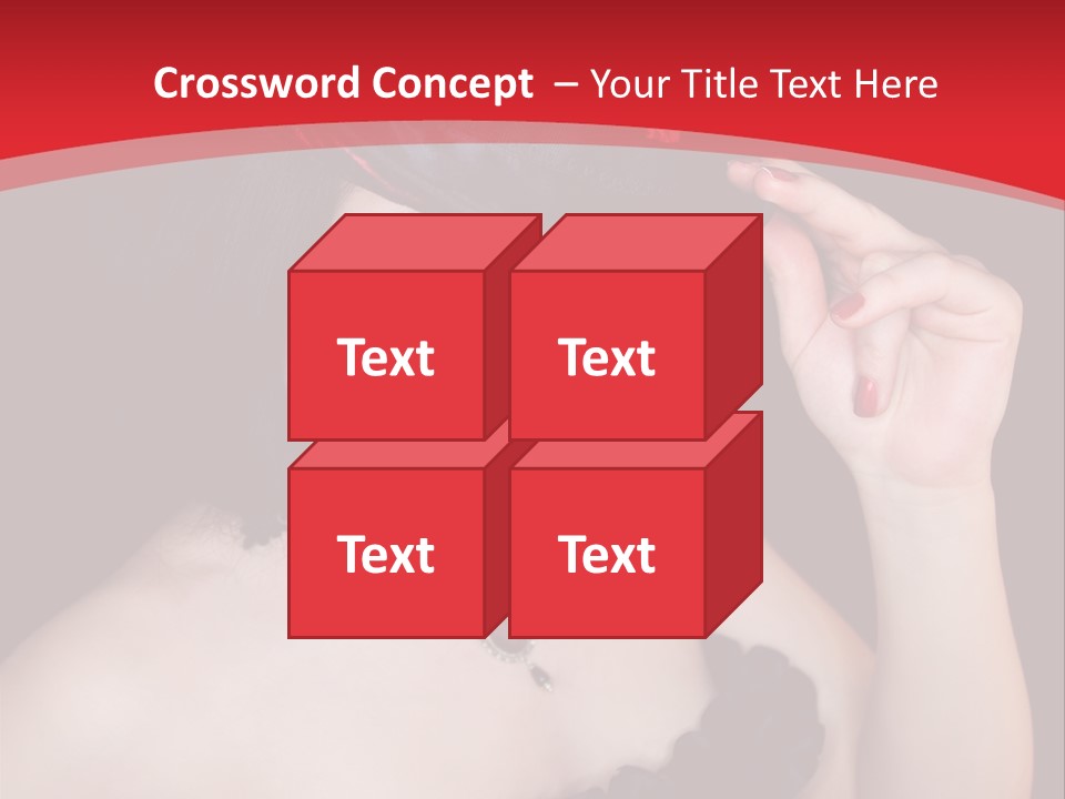 One Person Gothic Fun PowerPoint Template