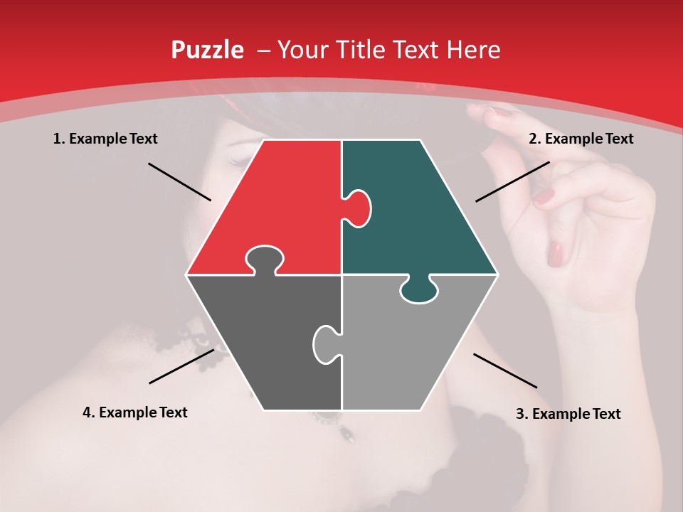 One Person Gothic Fun PowerPoint Template