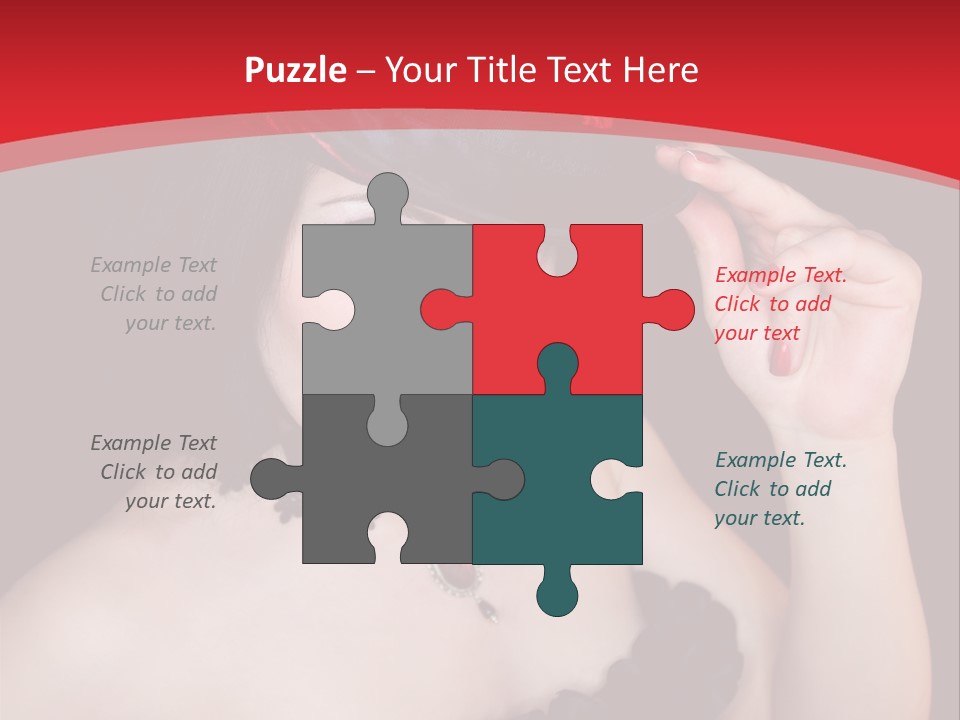 One Person Gothic Fun PowerPoint Template