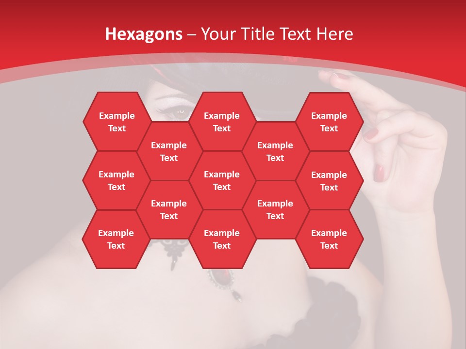 One Person Gothic Fun PowerPoint Template