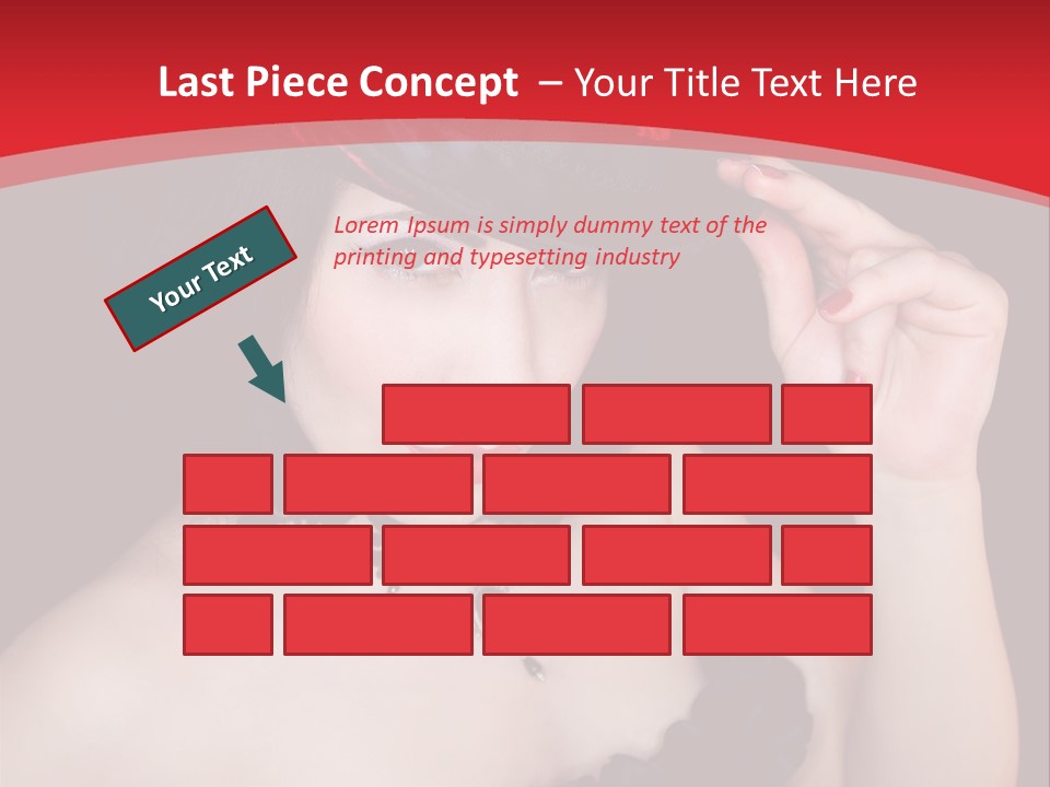 One Person Gothic Fun PowerPoint Template