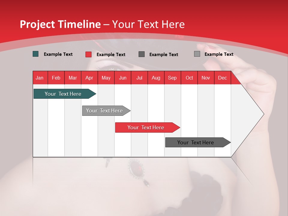 One Person Gothic Fun PowerPoint Template