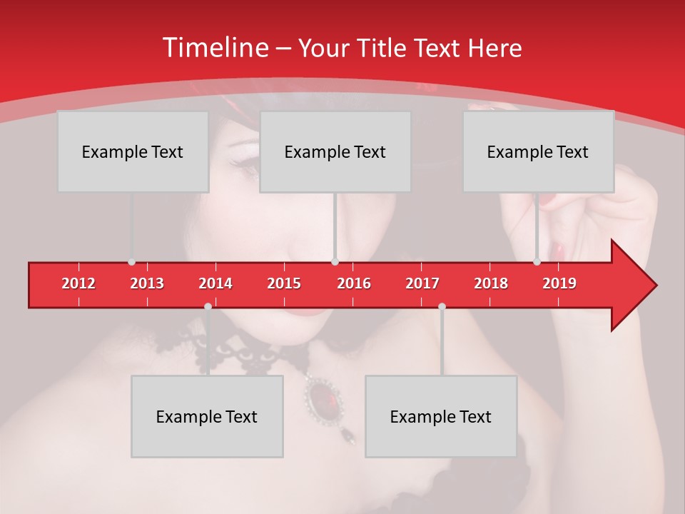 One Person Gothic Fun PowerPoint Template