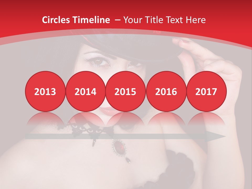 One Person Gothic Fun PowerPoint Template