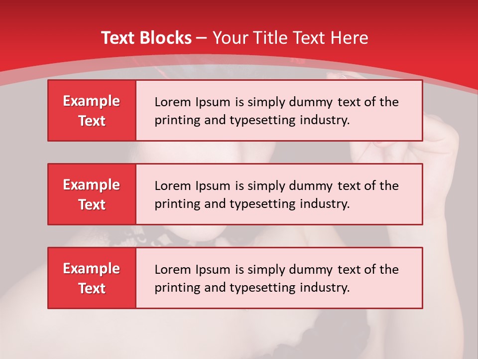 One Person Gothic Fun PowerPoint Template