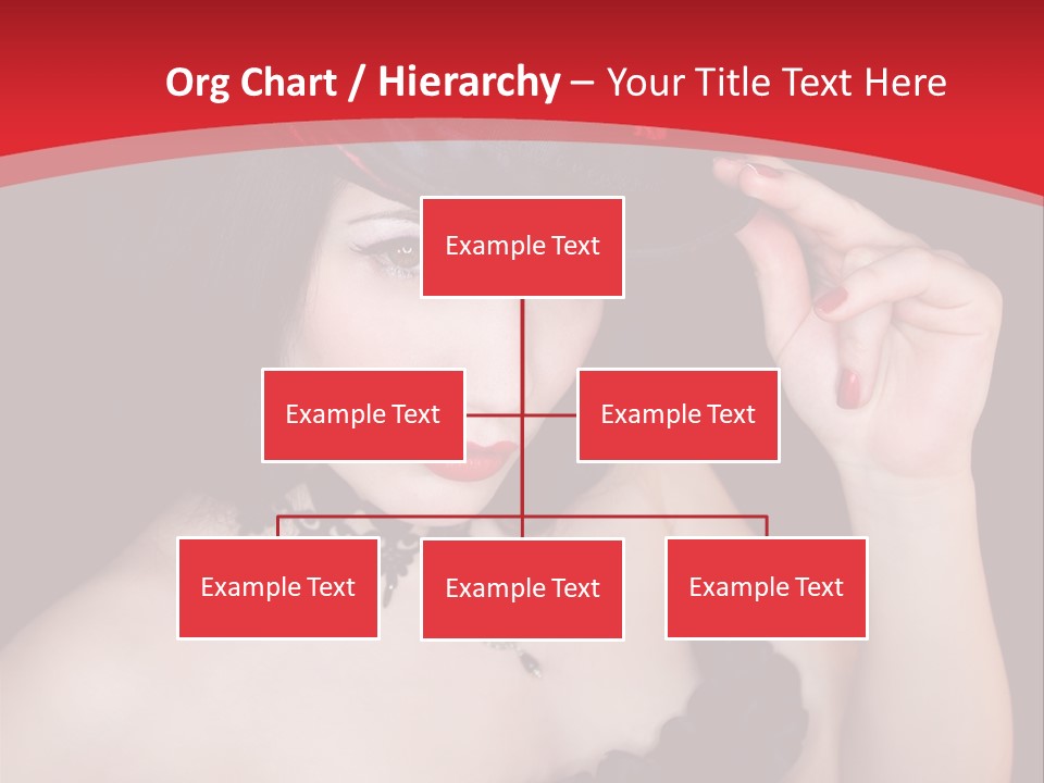 One Person Gothic Fun PowerPoint Template