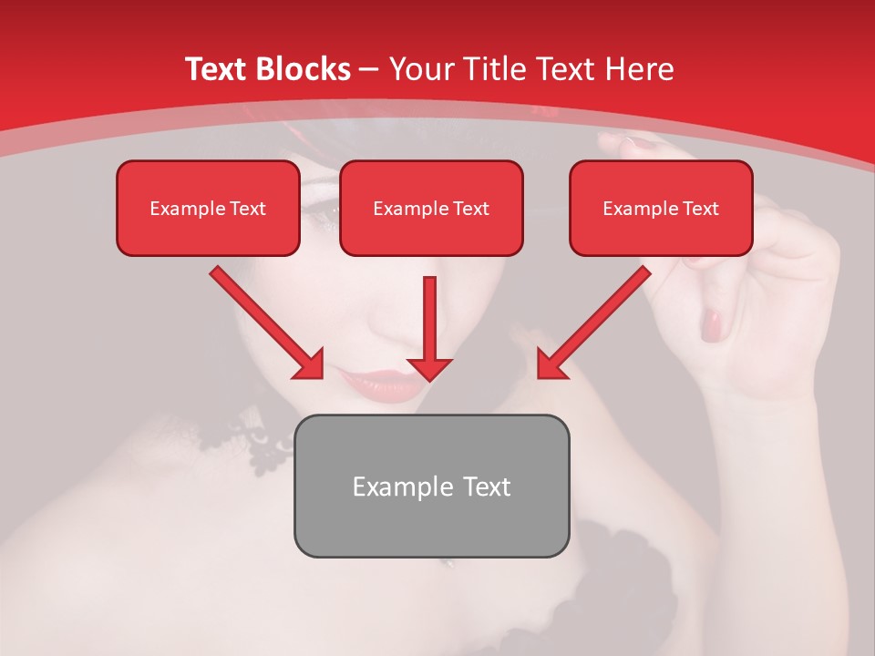 One Person Gothic Fun PowerPoint Template