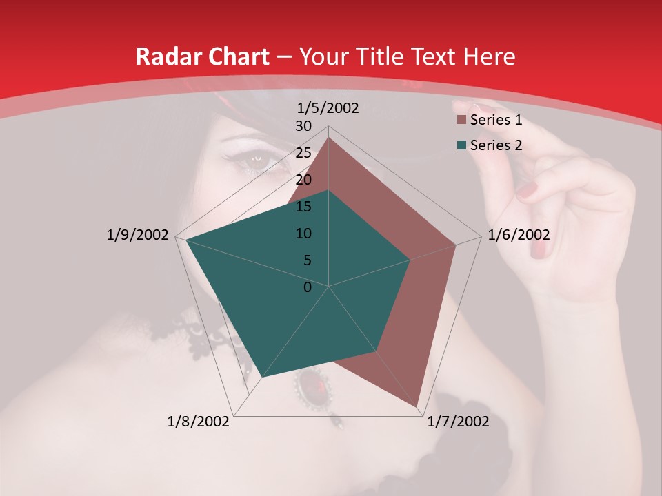 One Person Gothic Fun PowerPoint Template