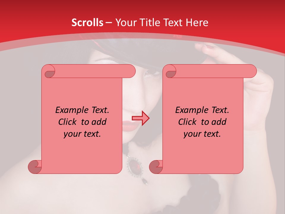 One Person Gothic Fun PowerPoint Template