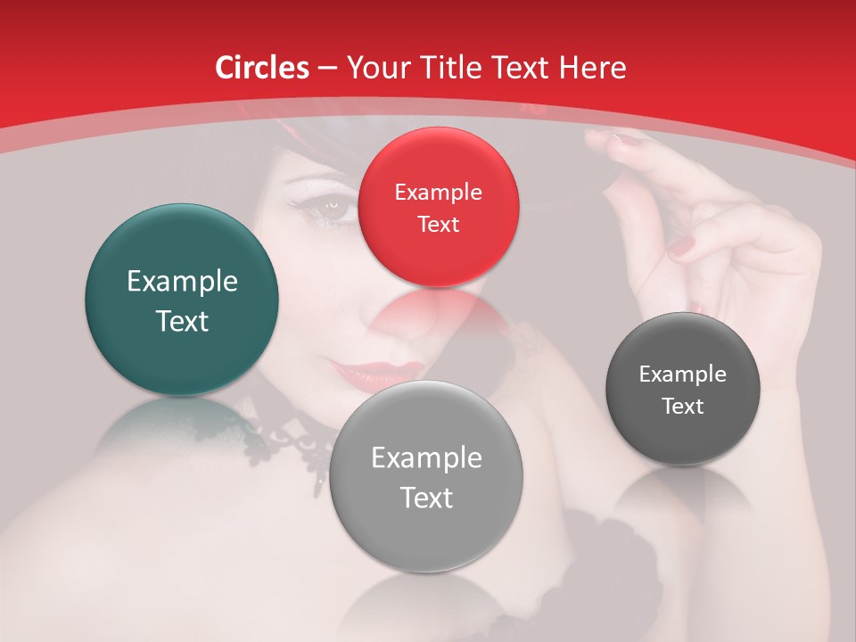 One Person Gothic Fun PowerPoint Template