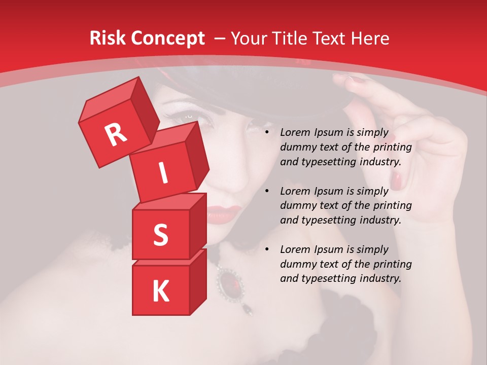 One Person Gothic Fun PowerPoint Template