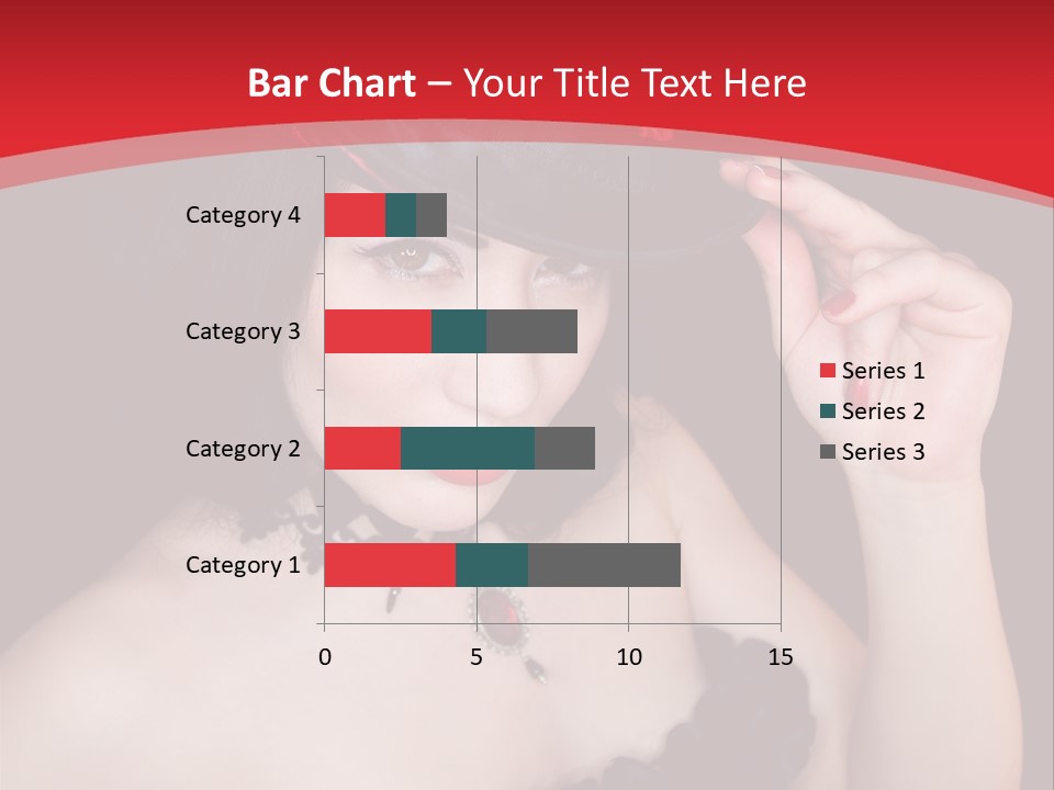 One Person Gothic Fun PowerPoint Template