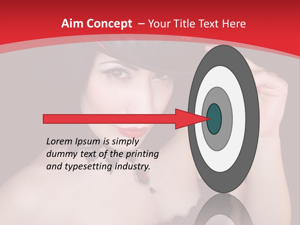 One Person Gothic Fun PowerPoint Template