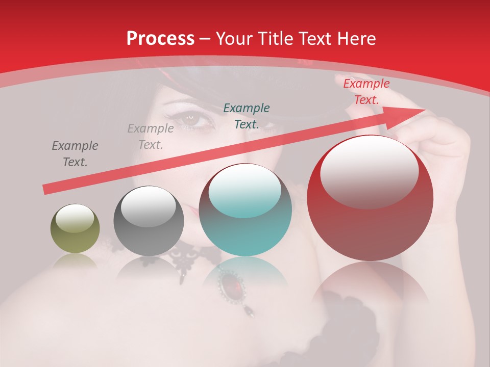 One Person Gothic Fun PowerPoint Template