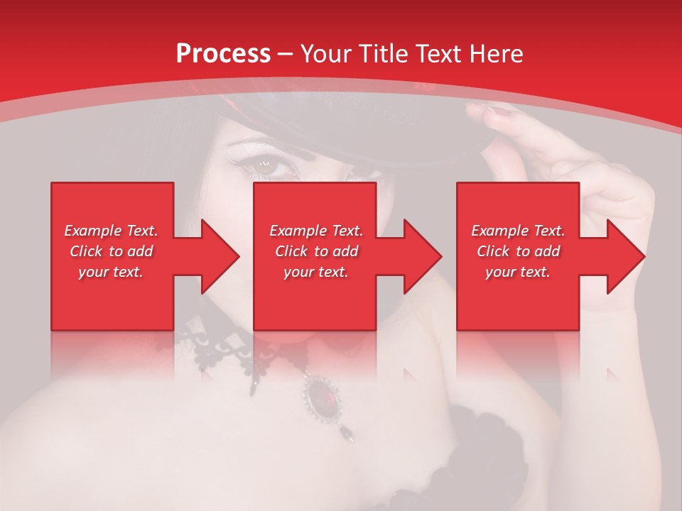 One Person Gothic Fun PowerPoint Template