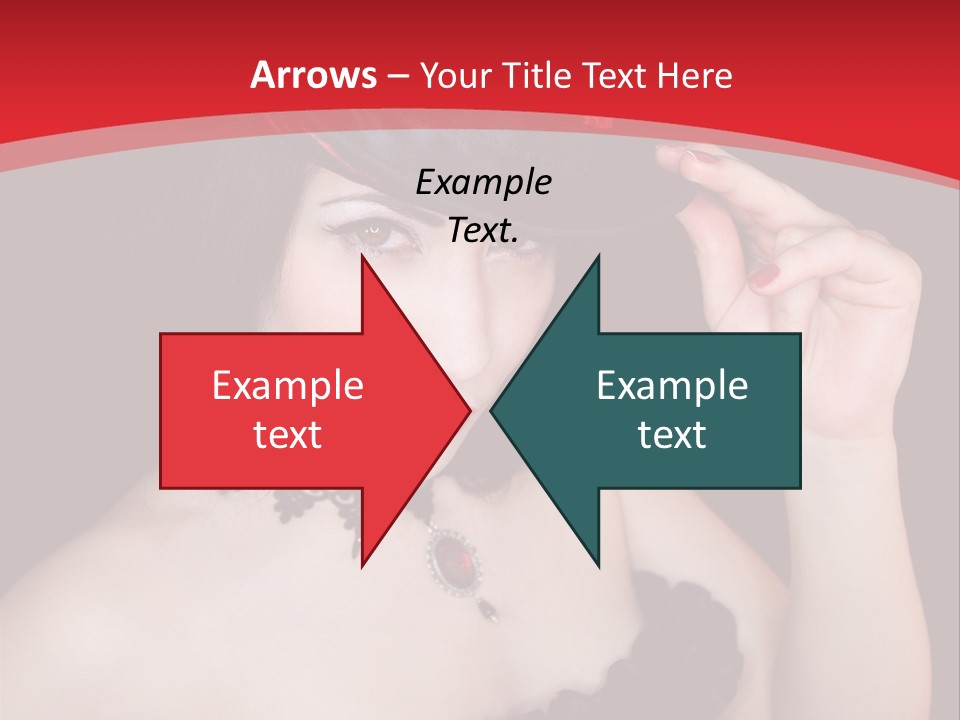 One Person Gothic Fun PowerPoint Template