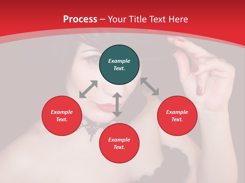 One Person Gothic Fun PowerPoint Template