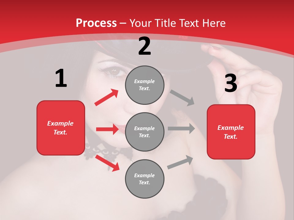 One Person Gothic Fun PowerPoint Template