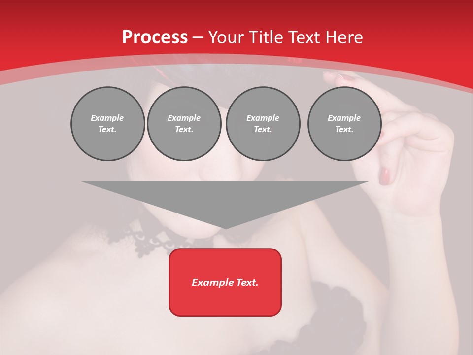 One Person Gothic Fun PowerPoint Template