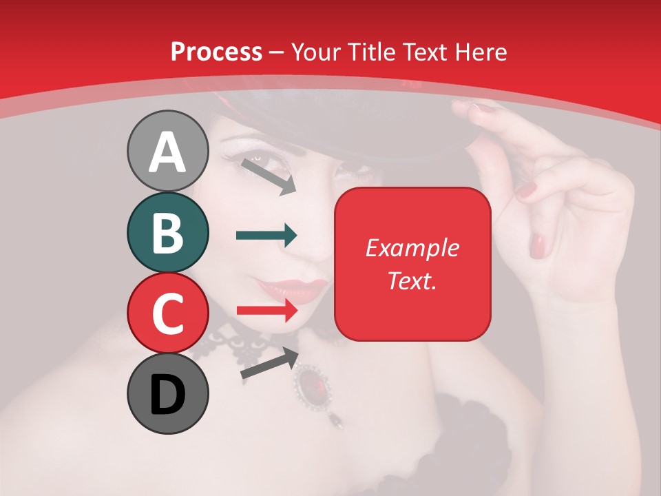 One Person Gothic Fun PowerPoint Template