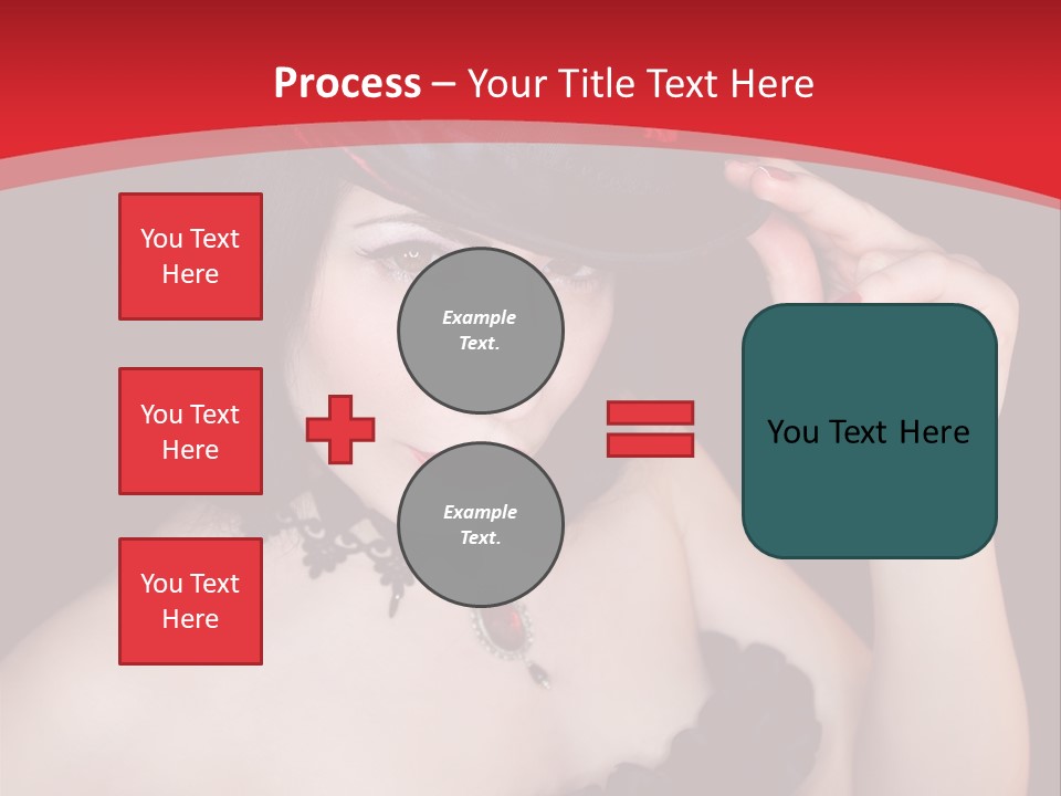 One Person Gothic Fun PowerPoint Template