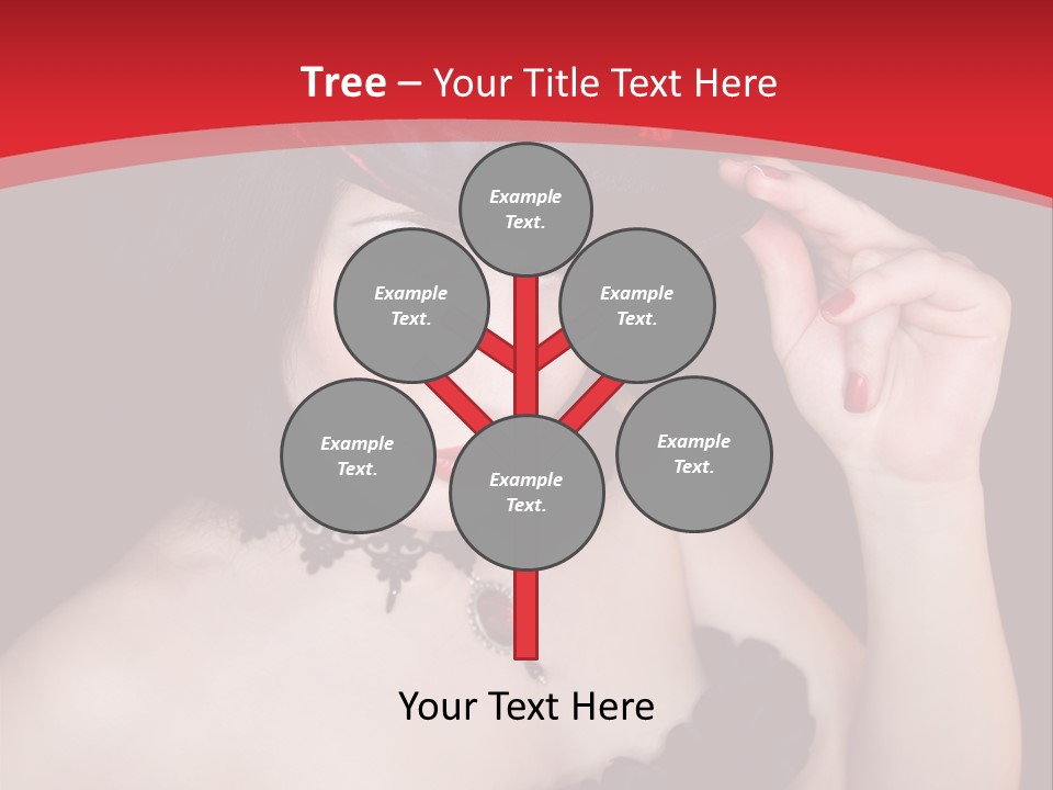 One Person Gothic Fun PowerPoint Template