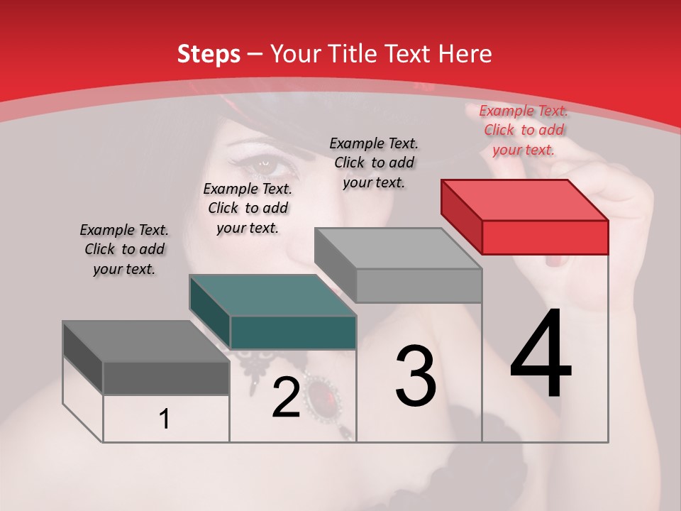 One Person Gothic Fun PowerPoint Template