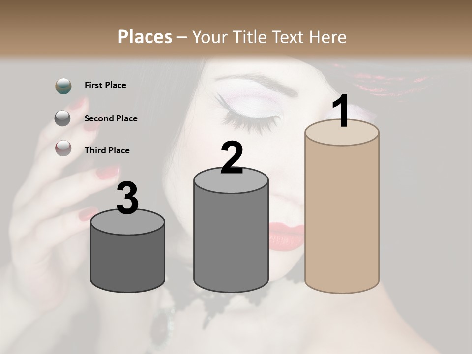 Vintage Female Show PowerPoint Template