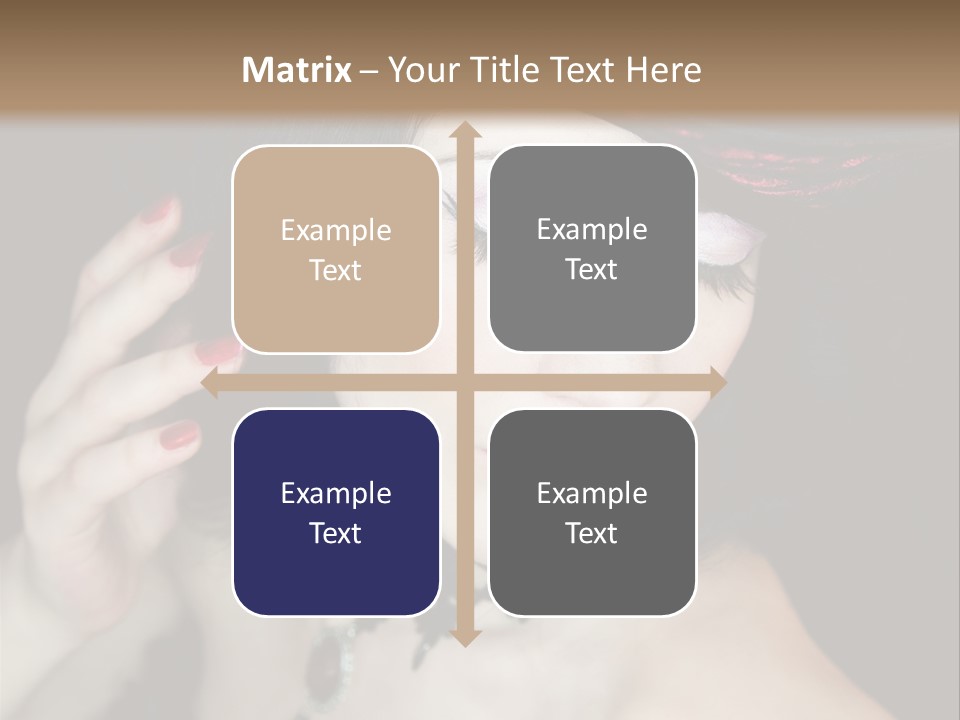 Vintage Female Show PowerPoint Template